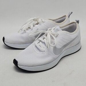 Nike Dualtone Racer White Pure Platinum Mens Running Shoes 917682-101 Size 6